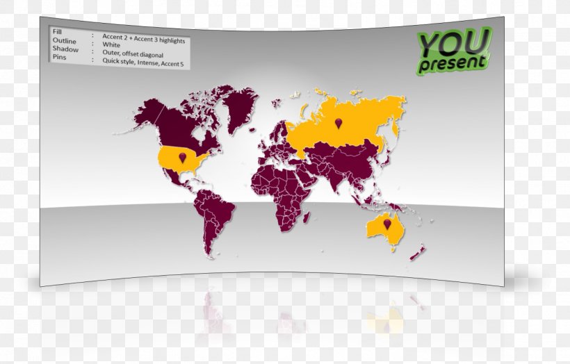 World Map Microsoft PowerPoint Presentation, PNG, 1341x857px, World Map, Advertising, Brand, Globe, Google Maps Download Free