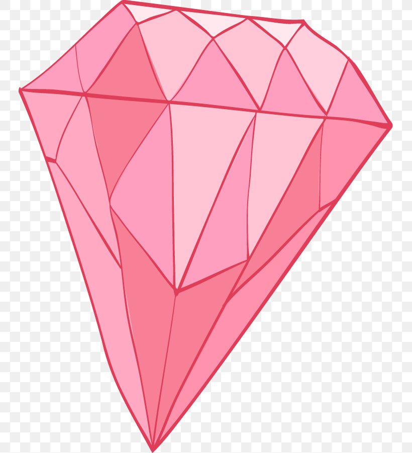 Diamond Red, PNG, 745x901px, Diamond, Crystal, Designer, Heart, Magenta Download Free