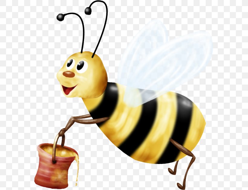 Honey Bee Insect Bumblebee Clip Art, PNG, 593x629px, Honey Bee, Animal, Beak, Bee, Beehive Download Free