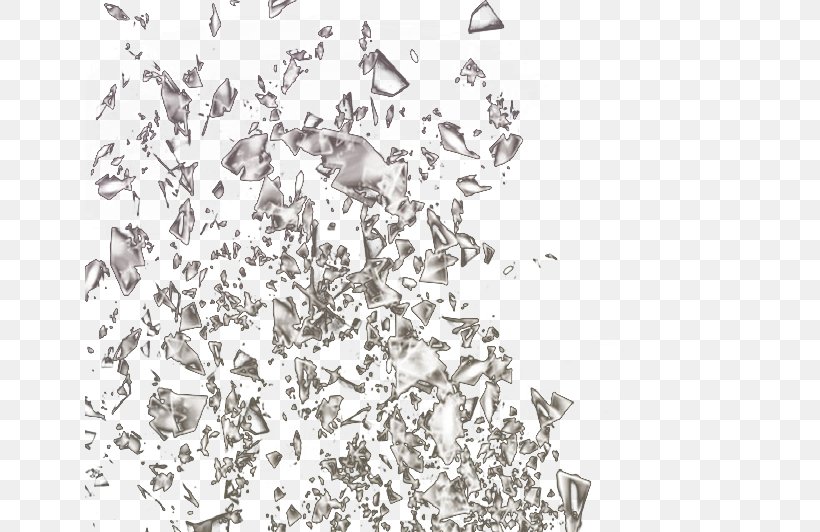 Broken Glass Effect - Light Glass Transparency And Translucency PNG