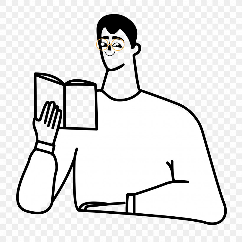 Reading Book, PNG, 2500x2500px, Reading Book, Conversation, Face, Human, Human Body Download Free