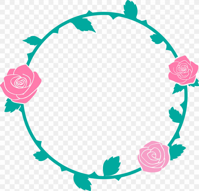 Rose Frame Floral Frame Flower, PNG, 3000x2884px,  Download Free