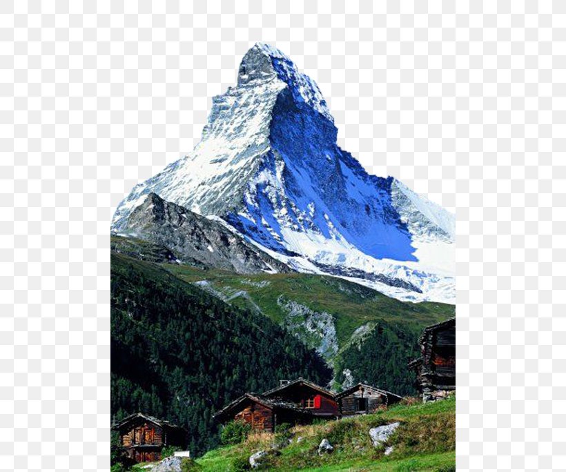 Swiss Alps Gornergrat Zmutt Matterhorn Rhine Falls, PNG, 500x684px ...