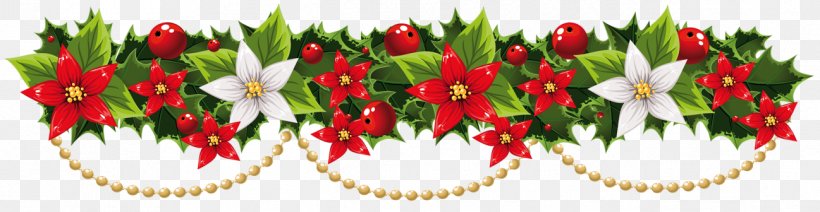 Christmas Decoration Garland Wreath Clip Art, PNG, 1297x336px, Christmas, Bell Peppers And Chili Peppers, Christmas And Holiday Season, Christmas Decoration, Christmas Lights Download Free