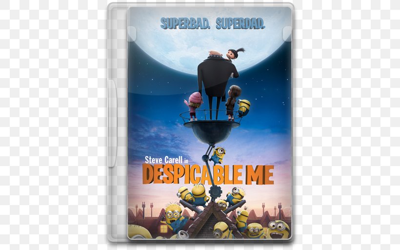 Despicable Me Animated Film Cinema Comedy, PNG, 512x512px, Despicable Me, Advertising, Animated Film, Chris Renaud, Cinema Download Free