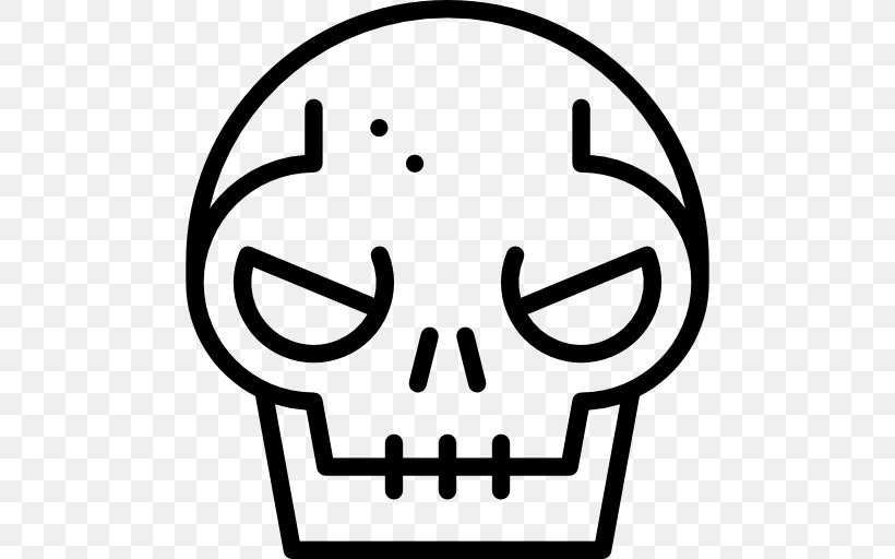 Human Skeleton Bone Skull Clip Art, PNG, 512x512px, Human Skeleton, Black And White, Bone, Face, Facial Expression Download Free