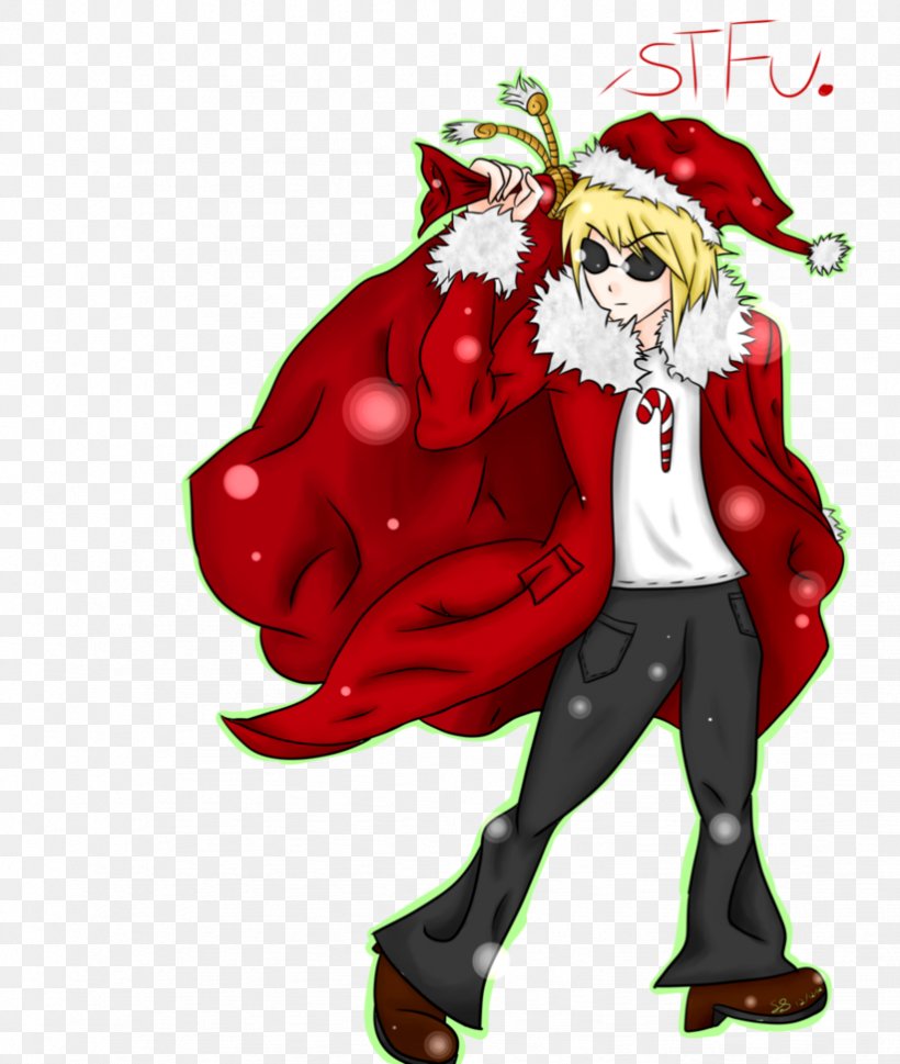 MS Paint Adventures Homestuck Fandom Santa Claus Christmas Ornament, PNG, 822x972px, Watercolor, Cartoon, Flower, Frame, Heart Download Free