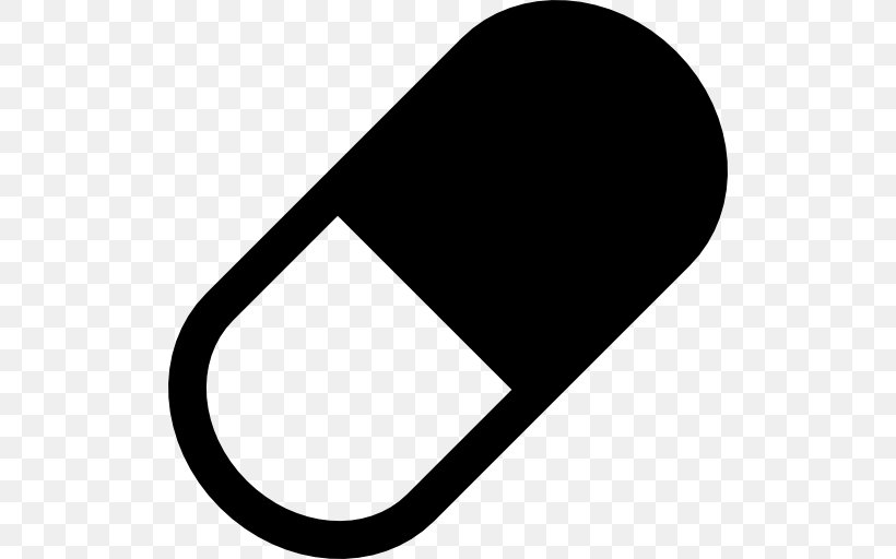 Capsule Tablet Clip Art, PNG, 512x512px, Capsule, Black, Black And White, Brand, Health Care Download Free