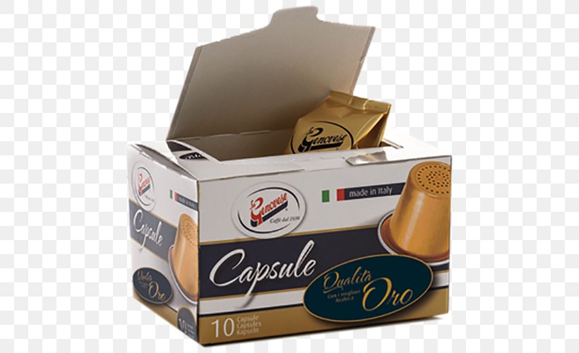Coffeemaker Nespresso Caffitaly Robusta Coffee, PNG, 500x500px, Coffee, Arabica Coffee, Box, Caffitaly, Capsule Download Free