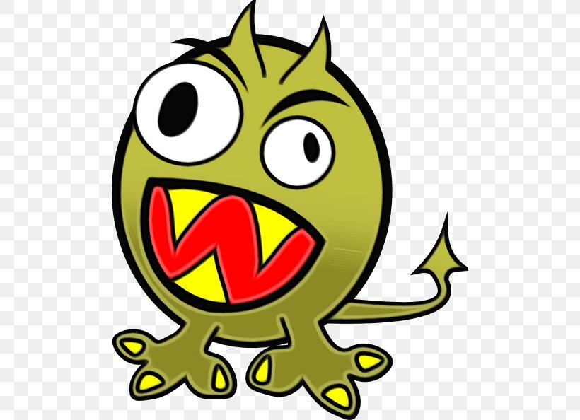 Emoticon Line, PNG, 504x594px, Monster, Cartoon, Character, Cuteness, Demon Download Free