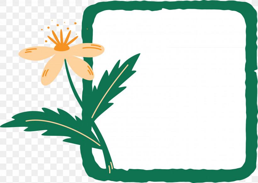 Flower Frame, PNG, 2999x2129px, Flower Frame, Cut Flowers, Floral Design, Flower, Leaf Download Free