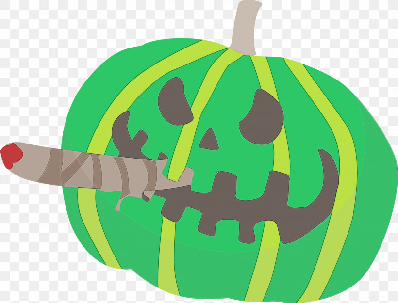 Pumpkin, PNG, 2999x2288px, Jack O Lantern, Biology, Fruit, Green, Halloween Download Free