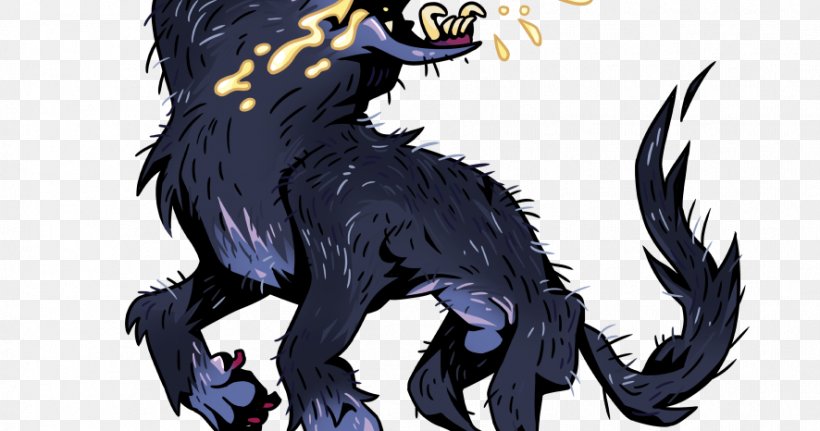 Dungeons & Dragons Werewolf Dog Barghest Legendary Creature, PNG, 886x466px, Watercolor, Cartoon, Flower, Frame, Heart Download Free