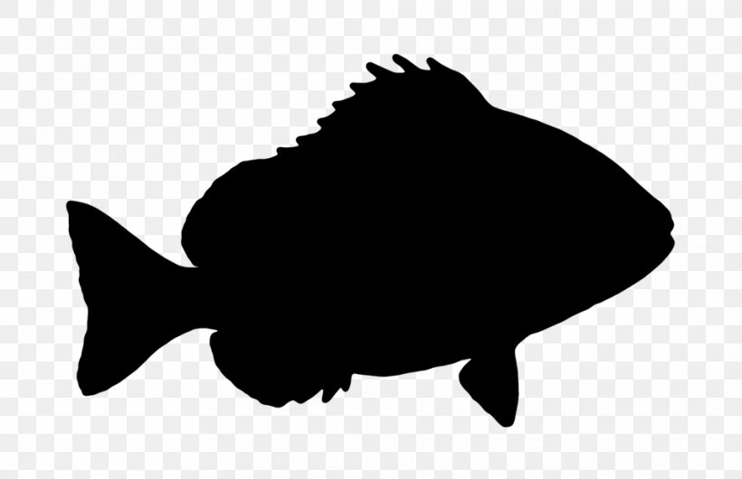 Silhouette Fish Clip Art, PNG, 960x621px, Silhouette, Black, Black And White, Discus, Drawing Download Free