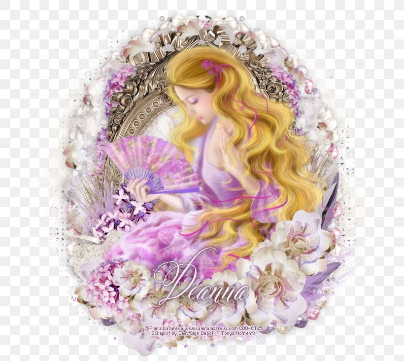 Barbie Flower Lilac, PNG, 750x732px, Barbie, Angel, Doll, Flower, Lilac Download Free