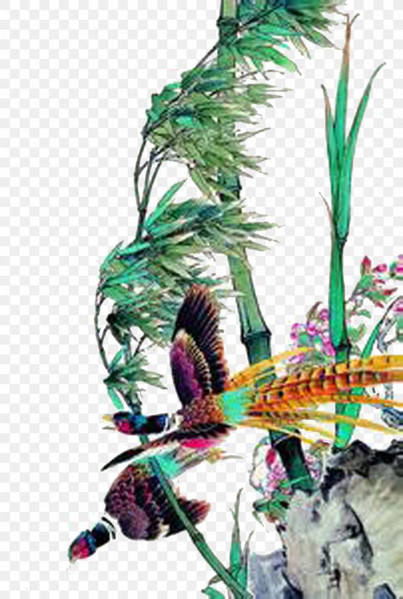Graphic Design Google Images Illustration, PNG, 1000x1485px, Google Images, Art, Bamboo, Chinese Painting, Feather Download Free