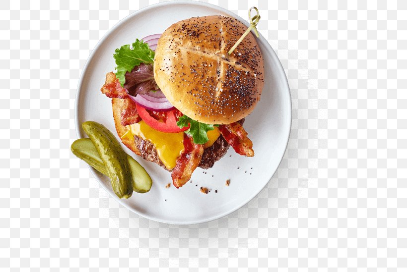 Hamburger Uber Eats Online Food Ordering Delivery Restaurant, PNG, 535x549px, Hamburger, American Food, Breakfast Sandwich, Buffalo Burger, Cheeseburger Download Free