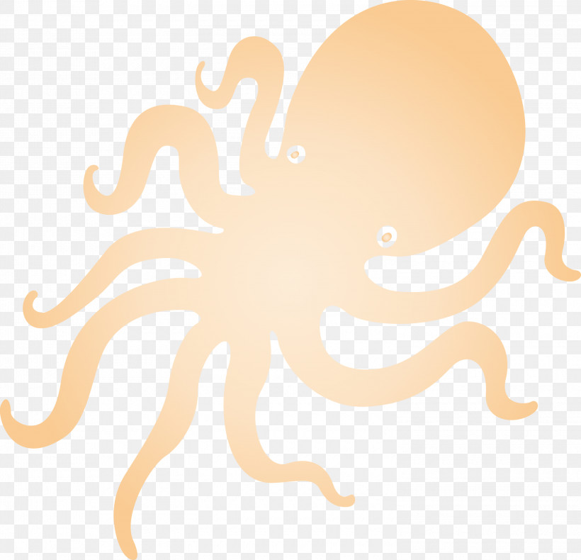 Octopus, PNG, 3000x2891px, Octopus, Biology, Cartoon, Marine, Meter Download Free