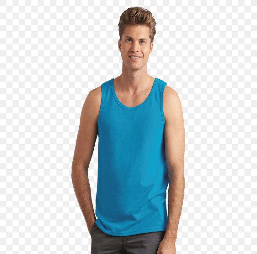 T-shirt Sleeveless Shirt Blue Top, PNG, 720x810px, Watercolor, Cartoon, Flower, Frame, Heart Download Free
