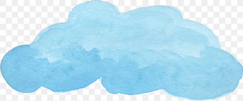 Watercolor Painting Cloud, PNG, 1024x426px, Watercolor Painting, Aqua, Blue, Cloud, Com Download Free