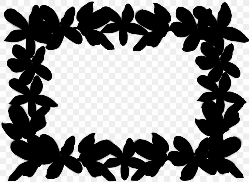 Black & White, PNG, 1341x982px, Black White M, Leaf, Wreath Download Free