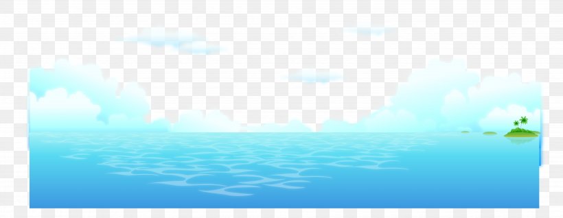Fresh Ocean Background Vector, PNG, 3875x1504px, Aqua, Azure, Blue, Brand, Daytime Download Free