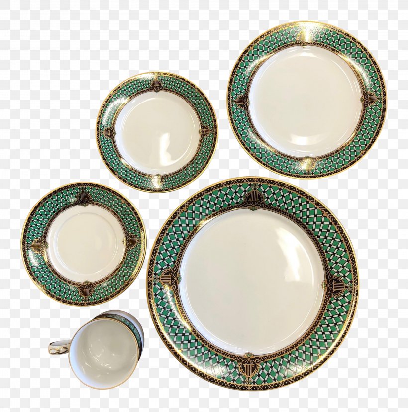 Green Circle, PNG, 3096x3127px, Plate, Black, Dinnerware Set, Dish, Dishware Download Free