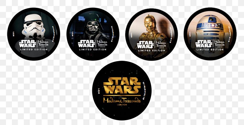 Madame Tussauds London YouTube Star Wars Badge, PNG, 797x419px, Madame Tussauds, Badge, Brand, Information, Label Download Free