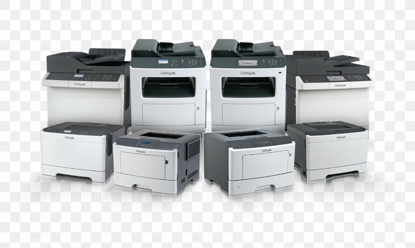 Multi-function Printer Lexmark CX310 Laser Printing Photocopier, PNG, 1000x600px, Printer, Business, Color, Image Scanner, Laser Printing Download Free