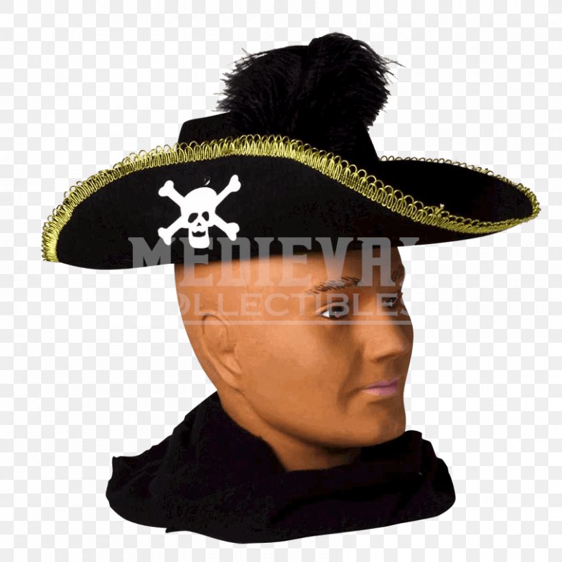 Piracy Hat Tricorne Clothing Costume, PNG, 850x850px, Piracy, Boot, Button, Cap, Clothing Download Free