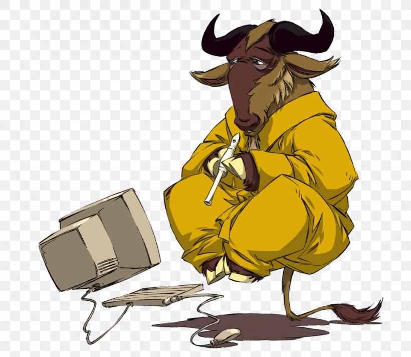 GNU/Linux Naming Controversy Meditation Free Software Foundation GNU Project, PNG, 959x833px, Gnu, Buddhism, Cartoon, Cattle Like Mammal, Computer Software Download Free