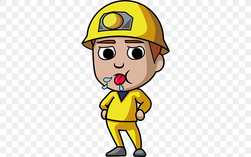 Idle Miner Tycoon Gold Mining Sticker, PNG, 512x512px, Idle Miner Tycoon, Area, Boy, Cartoon, Crystal Download Free