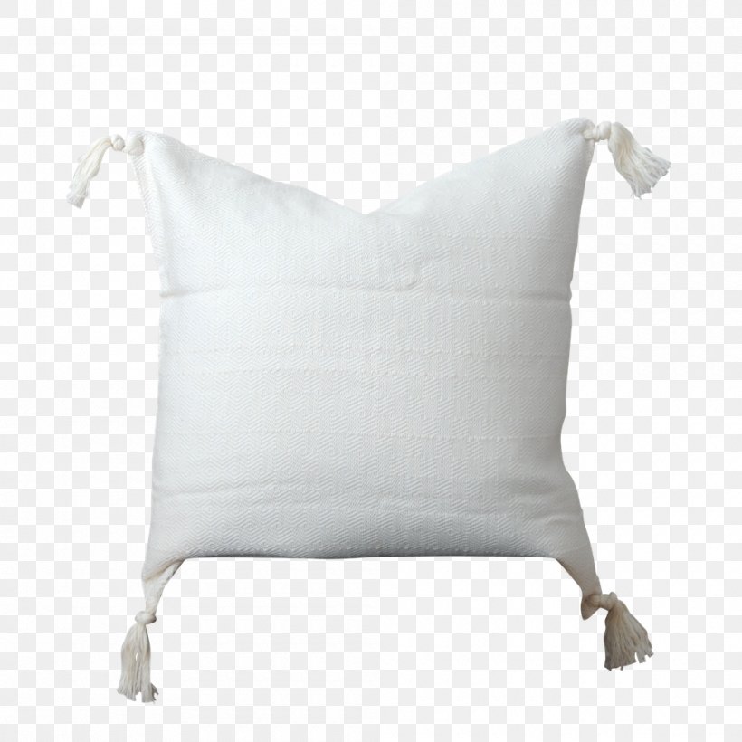 Pillow Cushion White Tassel Cream, PNG, 1000x1000px, Pillow, Basket, Basket Weaving, Beige, Black Download Free