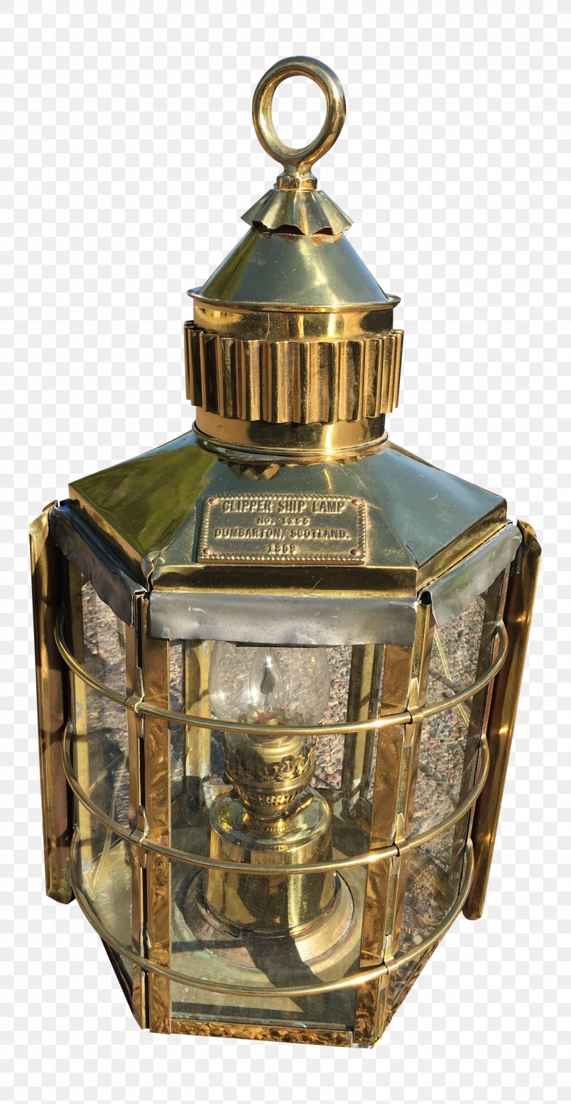 Brass Lighting Ship Lantern Maritime Transport, PNG, 2064x3990px, Brass, Chairish, Clipper, Downsizing, Glass Download Free