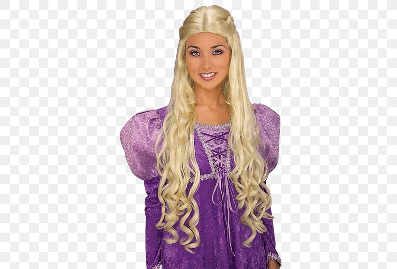 Blond Wig Hair Coloring Costume Clothing, PNG, 555x555px, Blond, Adult, Brown Hair, Carnival, Clothing Download Free