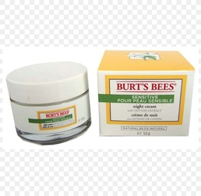 Burt's Bees, Inc. Burt's Bees Sensitive Night Cream Cosmétique Biologique Skin Care, PNG, 800x800px, Skin Care, Aloe Vera, Cream, Douglas, Eau De Parfum Download Free