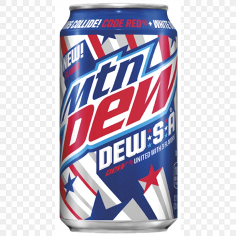 Fizzy Drinks Diet Mountain Dew Carbonated Water Flavor, PNG, 1200x1200px, Fizzy Drinks, Aluminum Can, Beverage Can, Caffeine, Carbonated Water Download Free