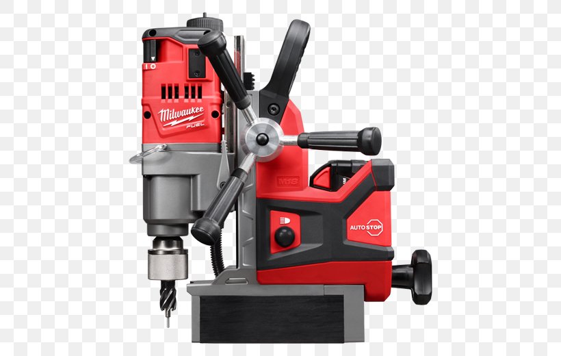 Magnetic Drilling Machine Augers Milwaukee 2787-22 Milwaukee Electric Tool Corporation, PNG, 520x520px, Magnetic Drilling Machine, Augers, Chuck, Cordless, Craft Magnets Download Free
