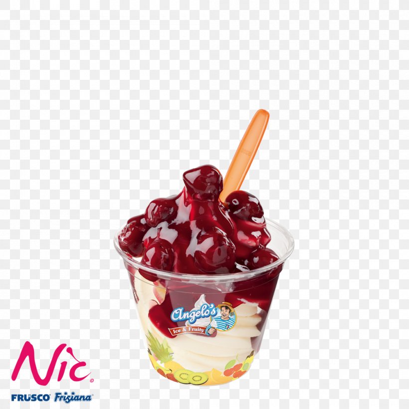 Sundae Frozen Yogurt Parfait Snow Cone Ice Cream, PNG, 1000x1000px, Sundae, Auglis, Berry, Cholado, Dairy Product Download Free