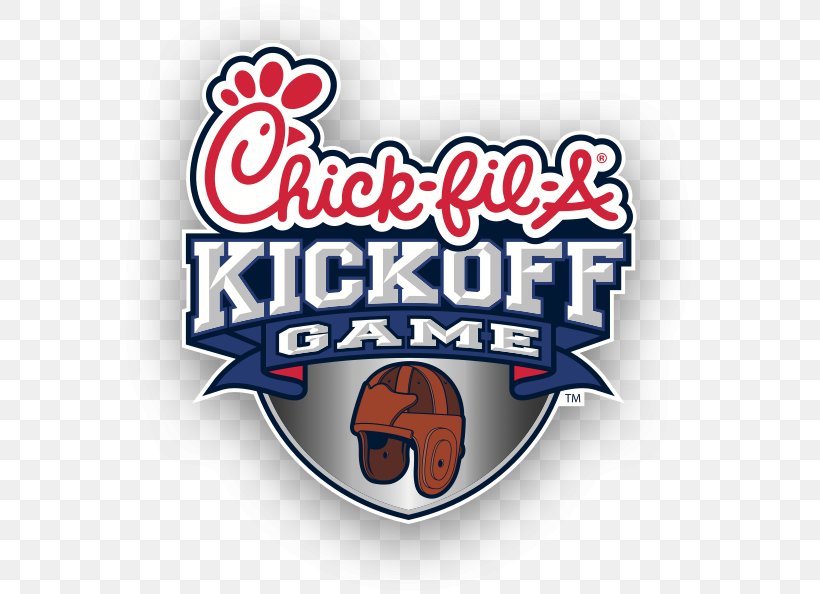 Chick-fil-A Kickoff Game Auburn Tigers Football Mercedes-Benz Stadium Southeastern Conference Atlanta Falcons, PNG, 572x594px, Chickfila Kickoff Game, Atlanta Falcons, Auburn Tigers Football, Bowl Game, Brand Download Free