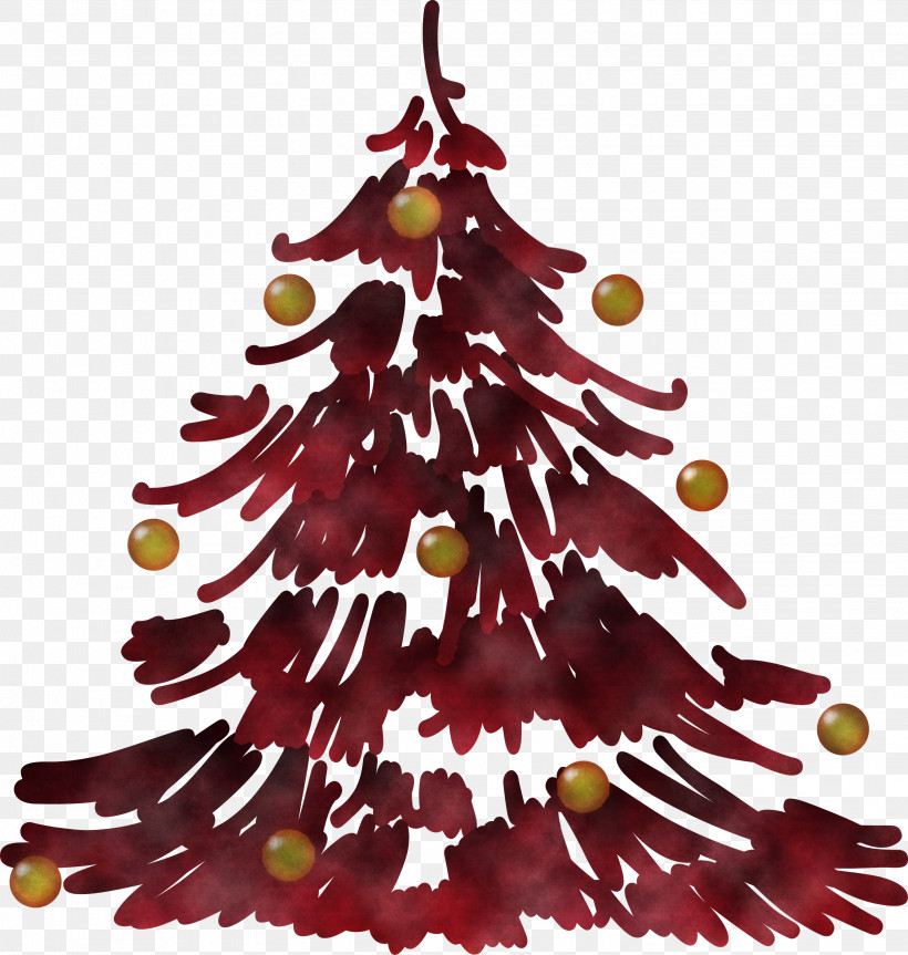 Christmas Tree, PNG, 2850x3000px, Christmas Tree, Branch, Christmas, Christmas Decoration, Christmas Eve Download Free