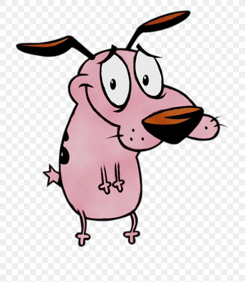 Courage The Cowardly Dog, PNG, 890x1024px, Watercolor, Cartoon, Cartoon  Network, Courage The Cowardly Dog, Dog Download