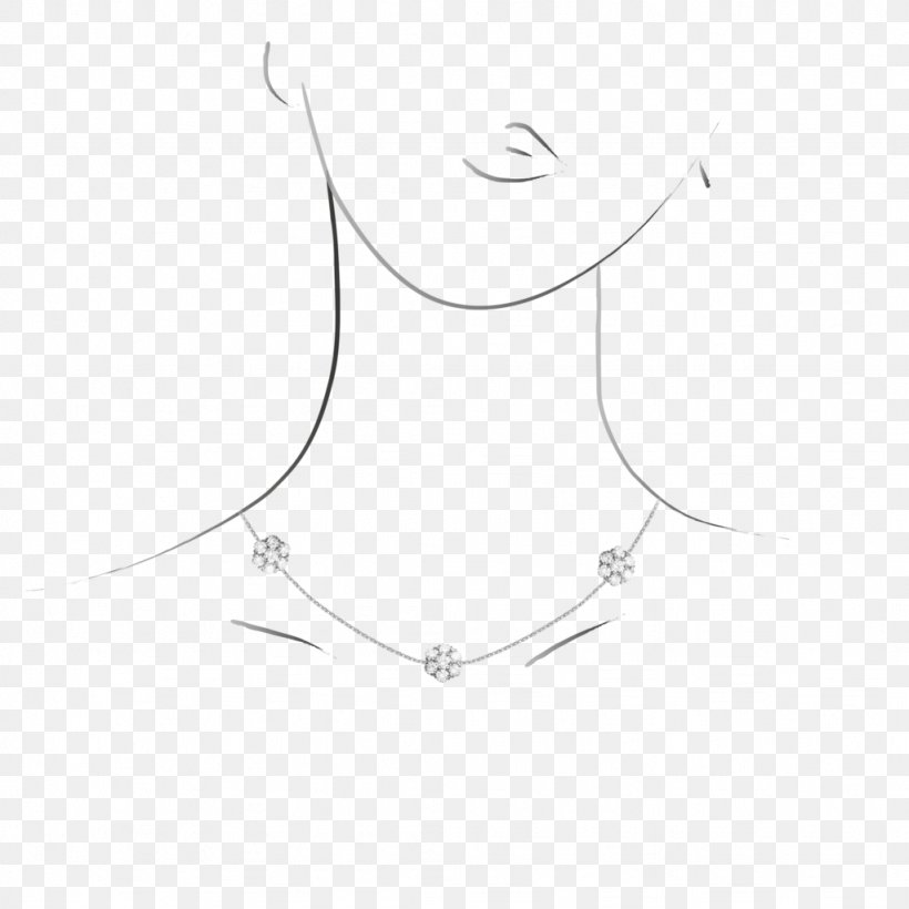 Necklace White Body Jewellery, PNG, 1024x1024px, Necklace, Black And White, Body Jewellery, Body Jewelry, Chain Download Free