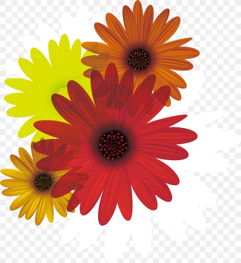 Common Daisy Flower Clip Art, PNG, 1407x1538px, Common Daisy, Chrysanths, Cut Flowers, Daisy, Daisy Family Download Free