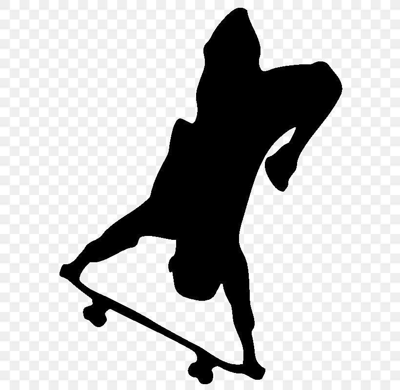 Freestyle Skateboarding Sport Kickflip, PNG, 800x800px, Tshirt, Black, Black And White, Clip Art, Decal Download Free