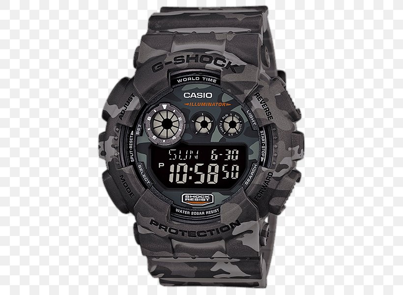 G-Shock Watch Military Camouflage Casio, PNG, 500x600px, Gshock, Antimagnetic Watch, Brand, Camouflage, Casio Download Free