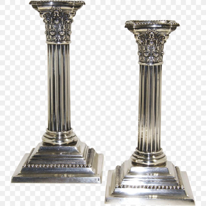 Column Corinthian Order Sterling Silver Candlestick, PNG, 1819x1819px, Column, Antique, Artifact, Candle, Candlestick Download Free