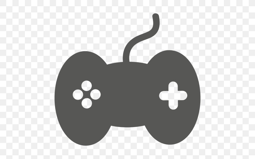 Joystick Game Controllers Logo, PNG, 512x512px, Joystick, Black And White, Game, Game Controllers, Logo Download Free