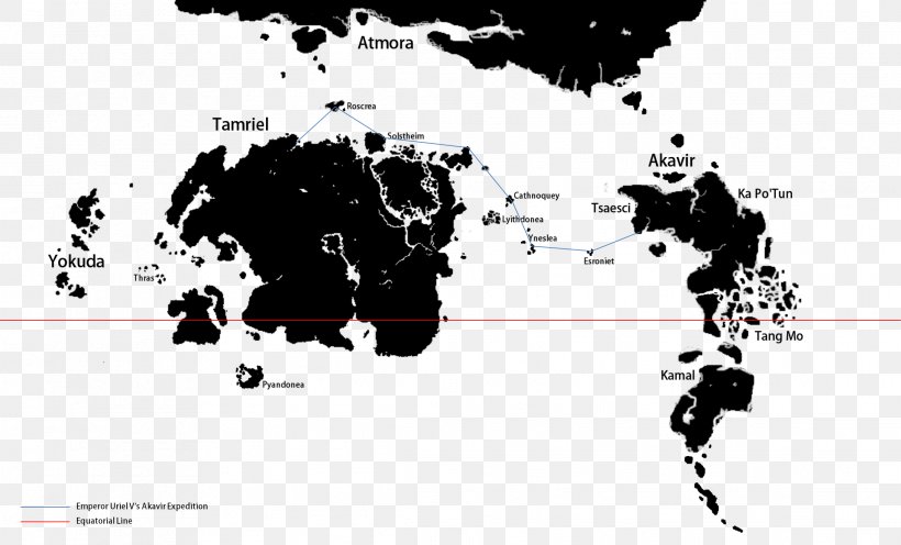 Nirn The Elder Scrolls III: Morrowind Map Atmora Geography, PNG, 2287x1384px, Nirn, Black, Black And White, Brand, Deviantart Download Free