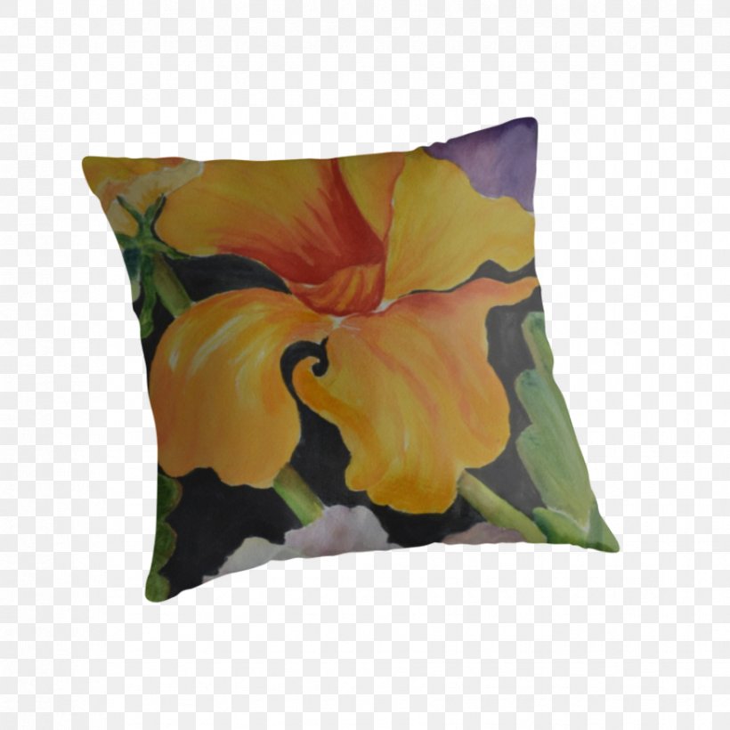 Rosemallows Cushion Throw Pillows Rectangle, PNG, 875x875px, Rosemallows, Cushion, Flower, Flowering Plant, Hibiscus Download Free